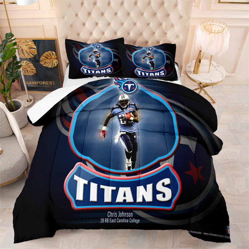 Tennessee Titans Bedding Sets Quilt Set Quilt Bedroom Bedding Set