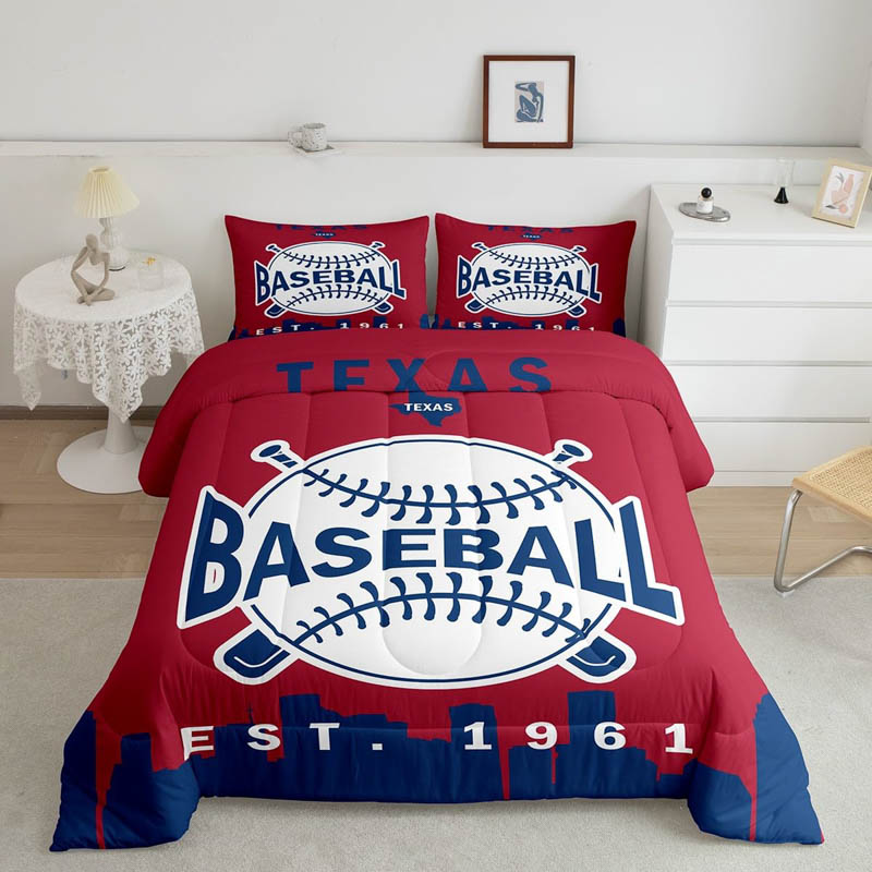 Texas Rangers Bed Sets Quilt Set Quilt Bedroom Bedding Set