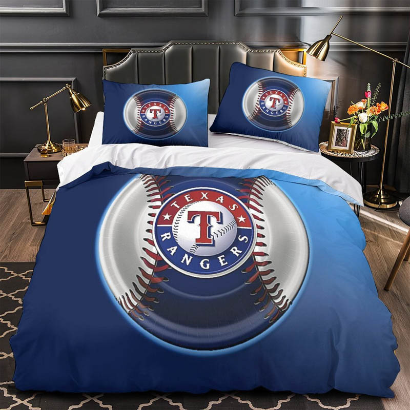 Texas Rangers Bedding Set Quilt Set Quilt Bedroom Bedding Sets