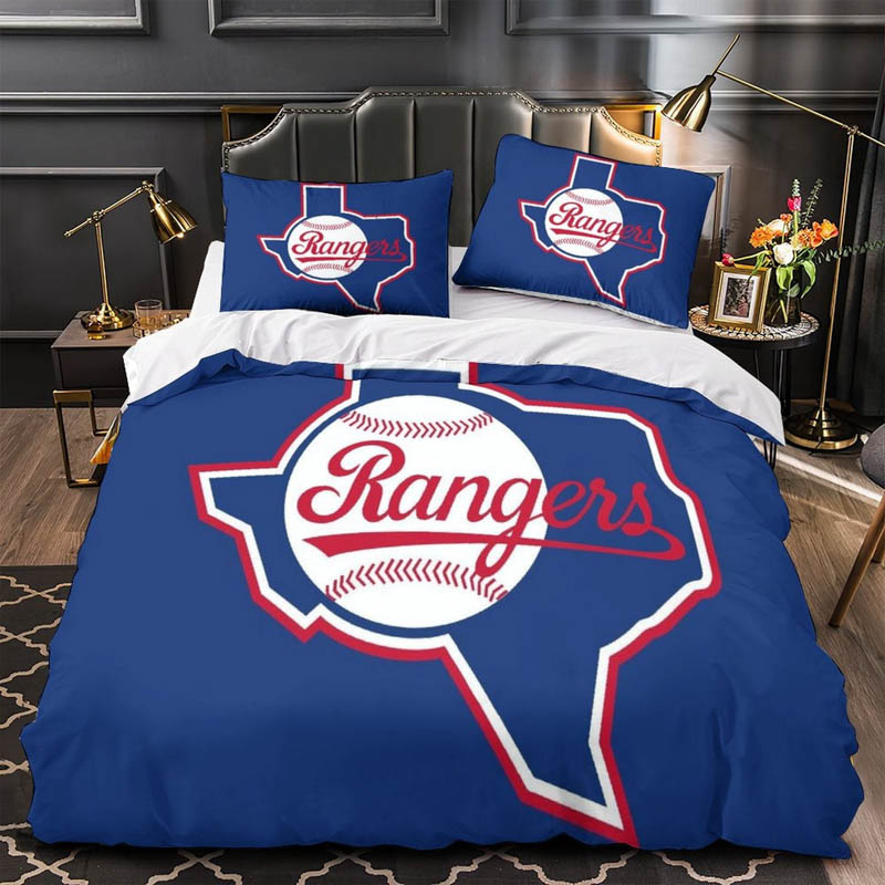 Texas Rangers Bedding Set Quilt Set Quilt Bedroom Bedding Sets