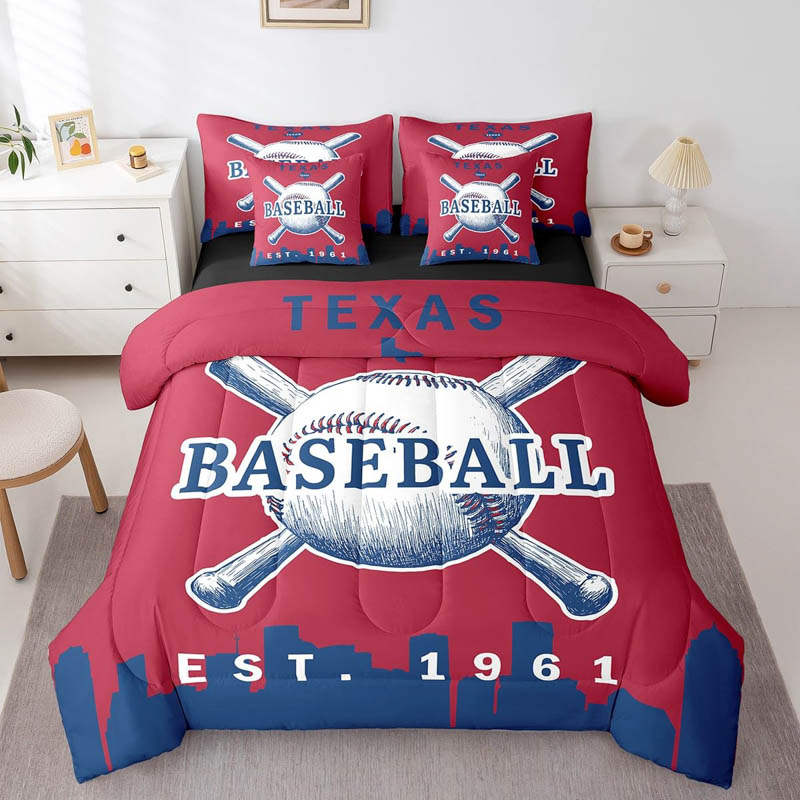 Texas Rangers Bedding Sets Quilt Set Quilt Bedroom Bedding Sets