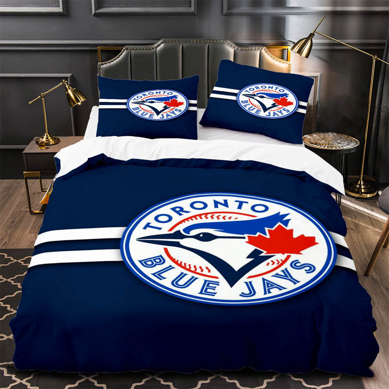 Toronto Blue Jays Bed Set Quilt Sets Quilt Bedroom Bedding Set
