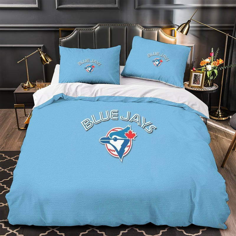 Toronto Blue Jays Bedding Set Quilt Sets Quilt Bedroom Bedding Set