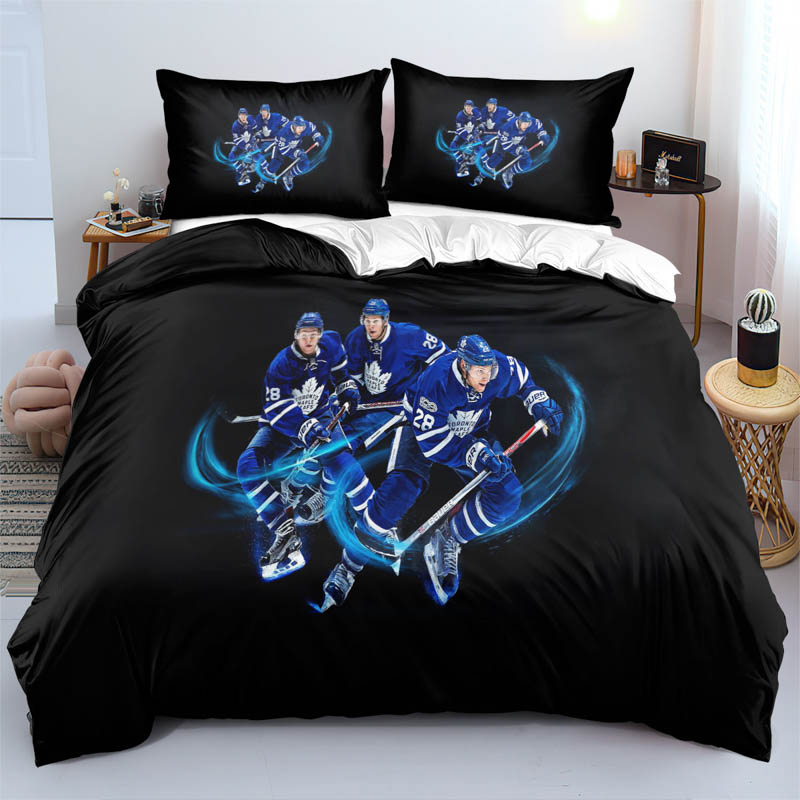 Toronto Maple Leafs Bed Set Quilt Set Quilt Bedroom Bedding Set