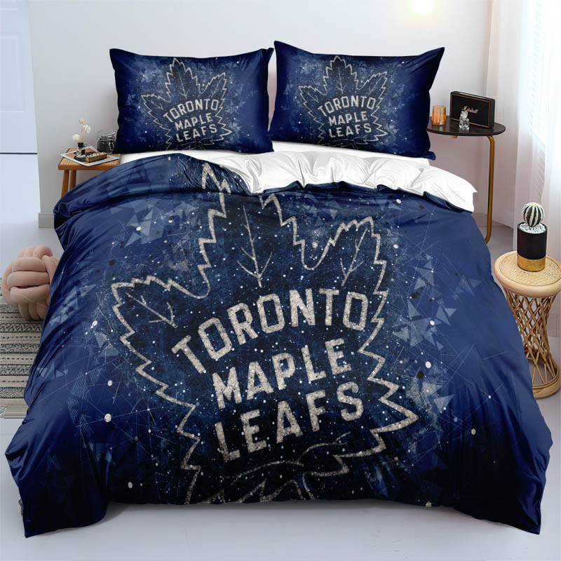 Toronto Maple Leafs Bed Set Quilt Set Quilts Bedroom Bedding Sets