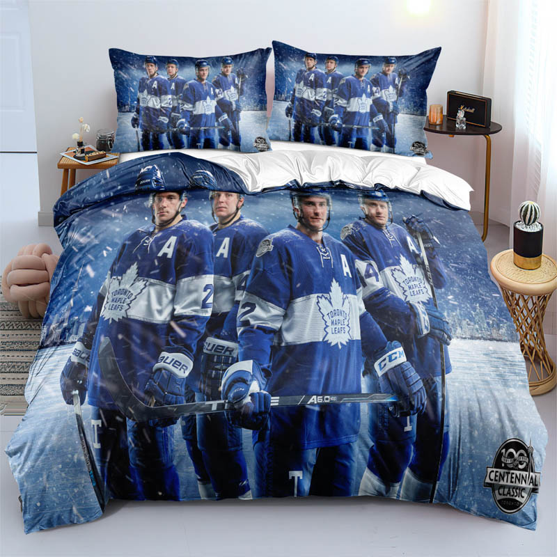 Toronto Maple Leafs Bed Sets Quilt Set Quilt Bedroom Bedding Sets