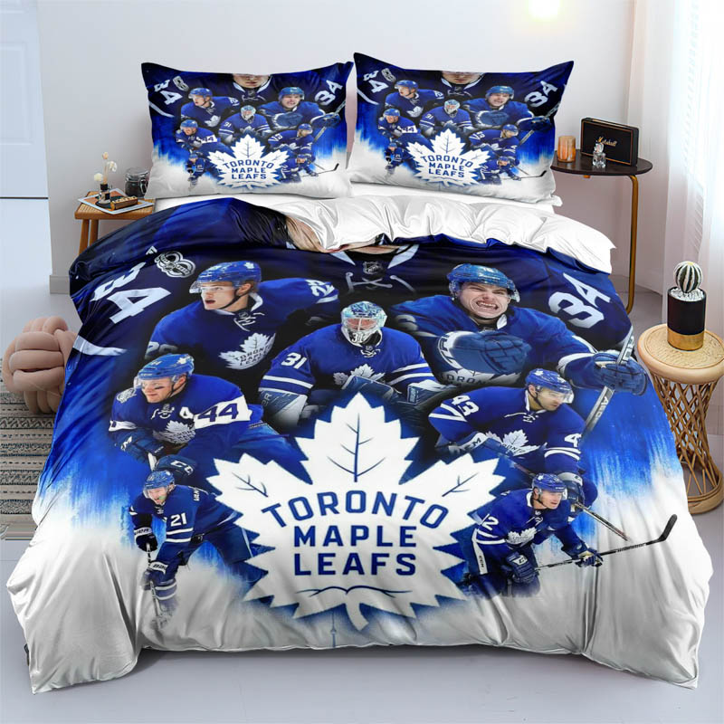 Toronto Maple Leafs Bedding Sets Quilt Set Quilt Bedroom Bedding Sets