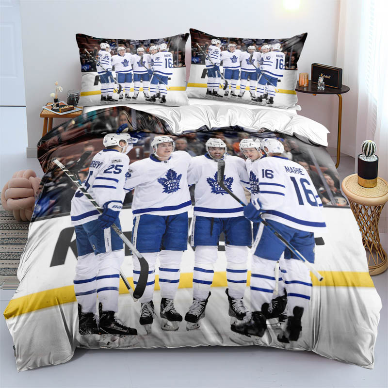 Toronto Maple Leafs Bedding Sets Quilt Set Quilts Bedroom Bedding Set
