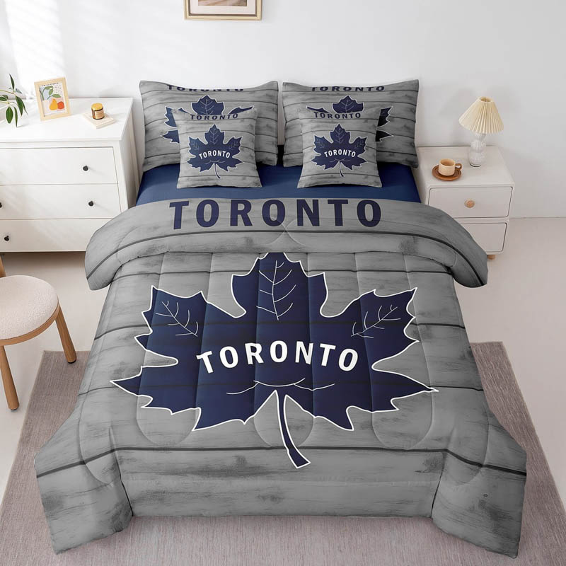 Toronto Maple Leafs Bedding Sets Quilt Sets Quilts Bedroom Bedding Set