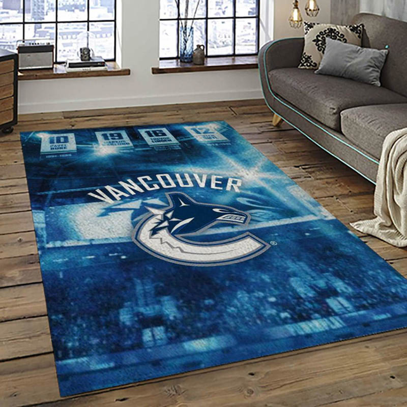 Vancouver Canucks Area Rug Vancouver Canucks Carpet Dining Room Rugs Indoor Rug