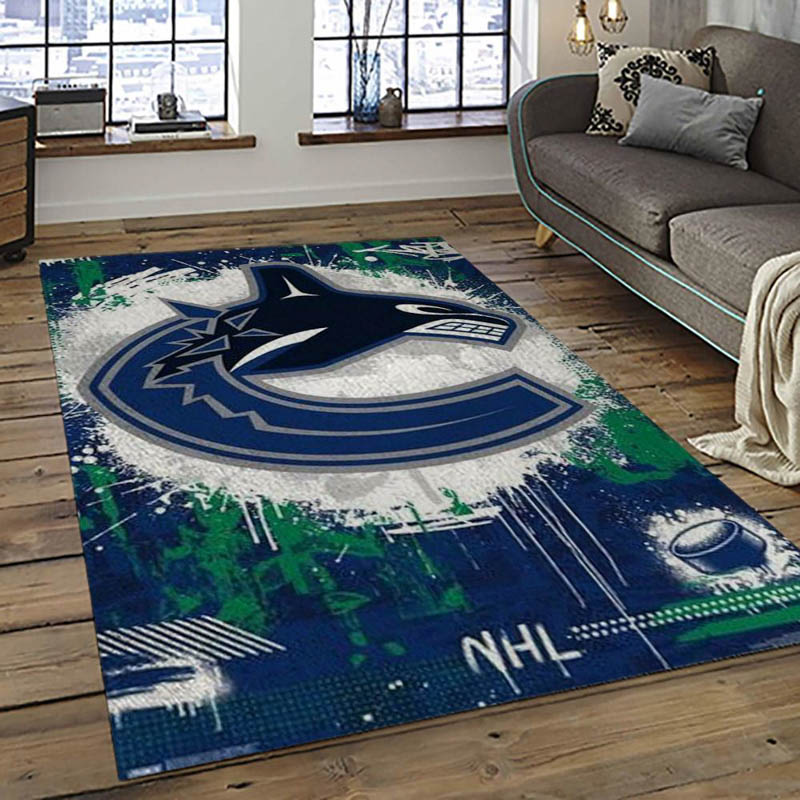Vancouver Canucks Rug Vancouver Canucks Carpet Bathroom Rug Indoor Rug
