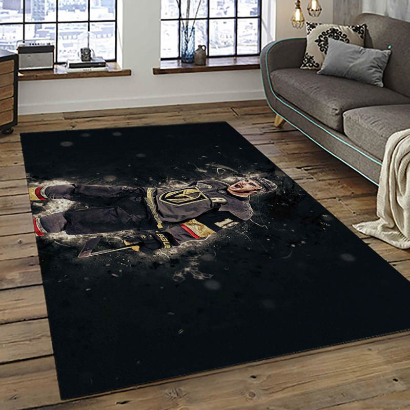 Vegas Golden Knights Area Rug Vegas Golden Knights Carpet Bedroom Rug Outdoor Rug