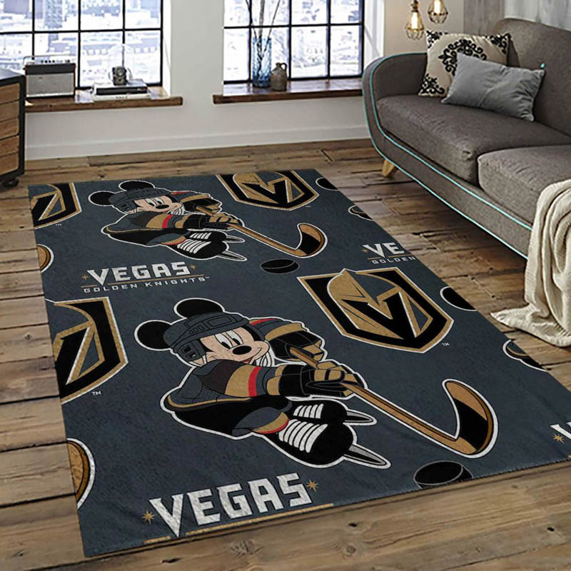 Vegas Golden Knights Area Rug Vegas Golden Knights Carpet Dining Room Rugs Outdoor Rug