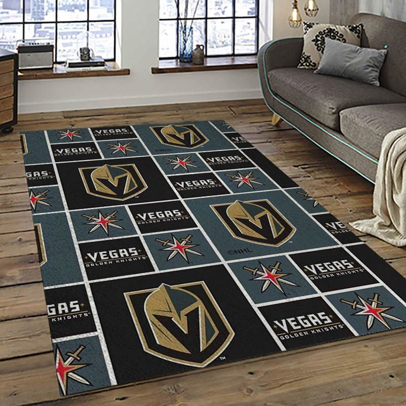 Vegas Golden Knights Area Rug Vegas Golden Knights Carpet Kitchen Rug Outdoor Rug
