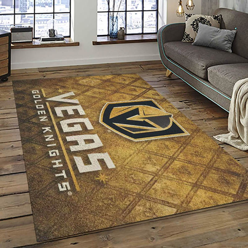 Vegas Golden Knights Area Rug Vegas Golden Knights Carpet Living Room Rug Indoor Outdoor Rugs