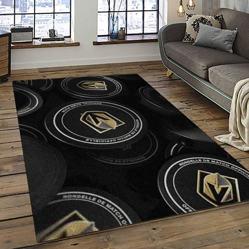 Vegas Golden Knights Area Rug Vegas Golden Knights Carpet Living Room Rug Outdoor Rugs
