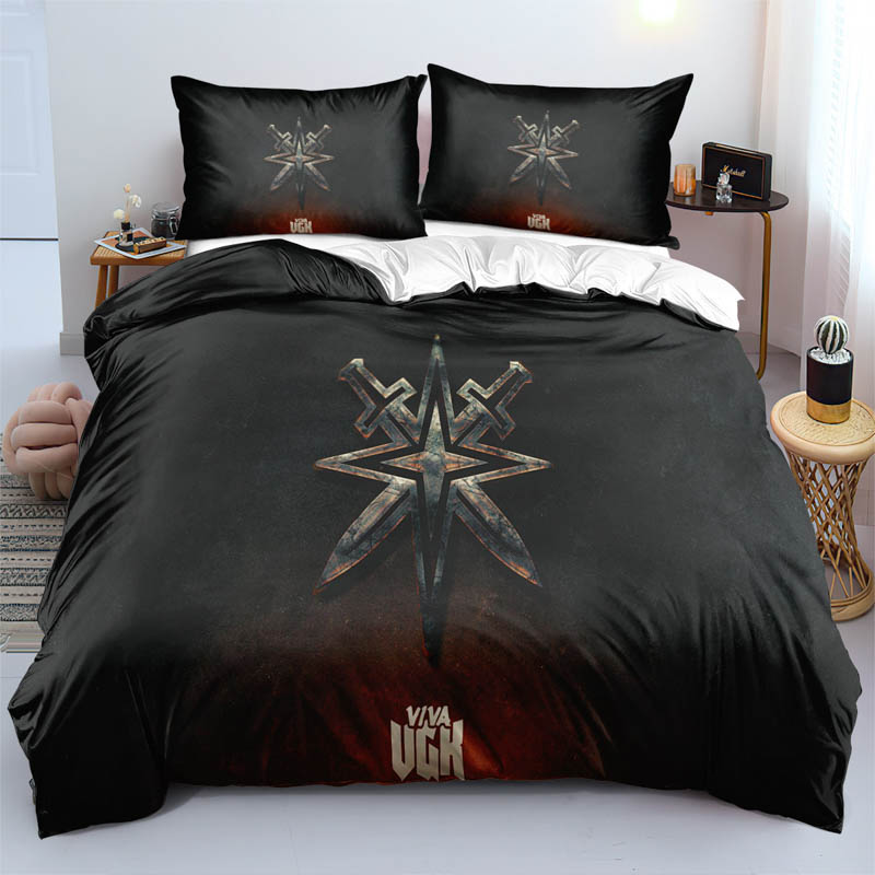 Vegas Golden Knights Bed Set Quilt Set Quilts Bedroom Bedding Sets