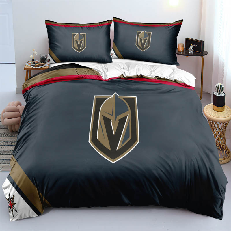 Vegas Golden Knights Bed Set Quilt Sets Quilt Bedroom Bedding Set