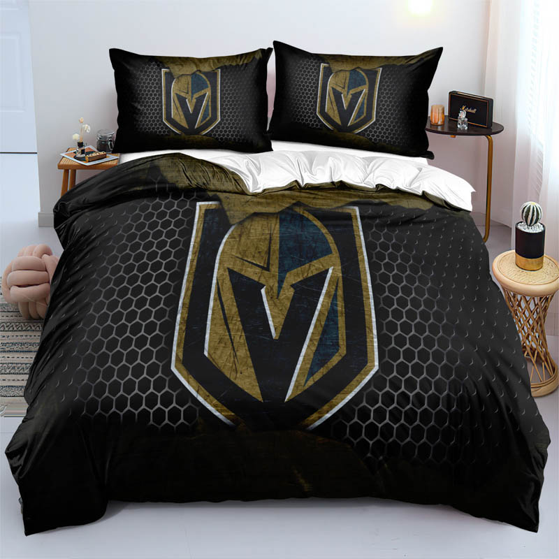 Vegas Golden Knights Bed Sets Quilt Set Quilts Bedroom Bedding Set