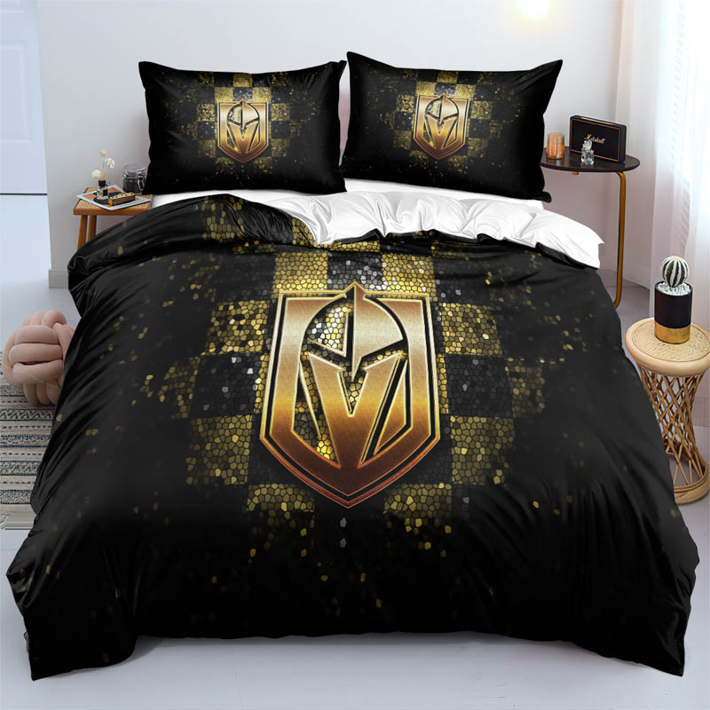 Vegas Golden Knights Bed Sets Quilt Set Quilts Bedroom Bedding Sets