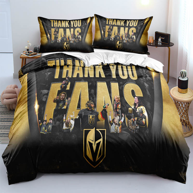 Vegas Golden Knights Bed Sets Quilt Sets Quilts Bedroom Bedding Set