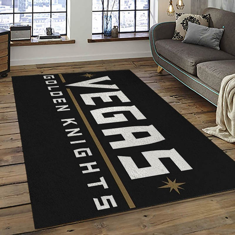 Vegas Golden Knights Rug Vegas Golden Knights Carpet Bathroom Rug Indoor Rugs
