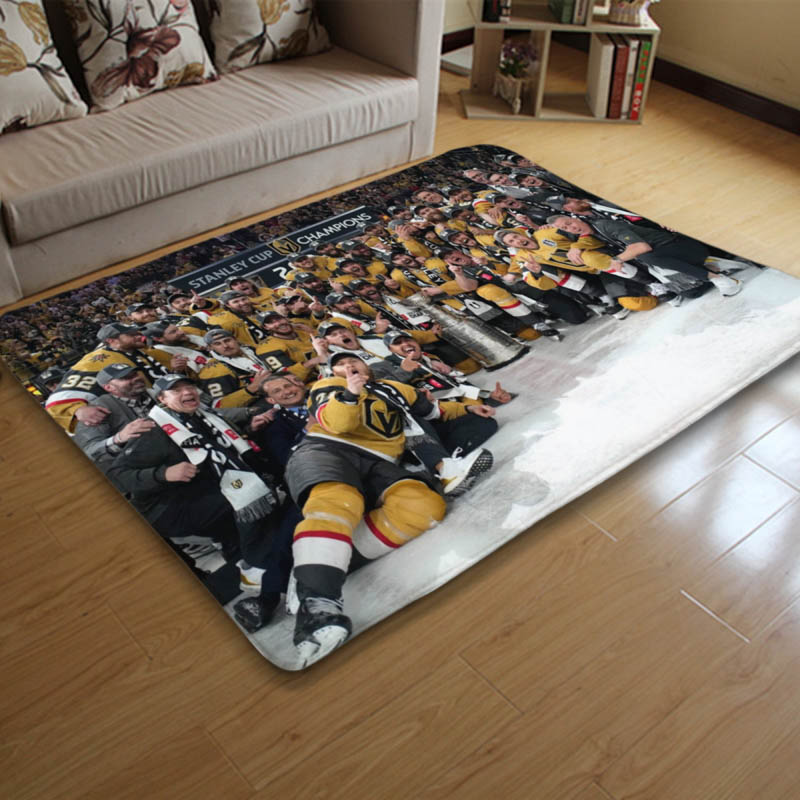 Vegas Golden Knights Rug Vegas Golden Knights Carpet Bathroom Rugs Indoor Rugs