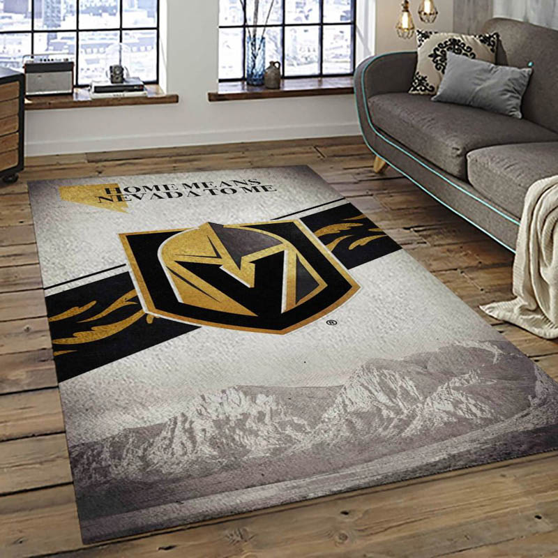 Vegas Golden Knights Rug Vegas Golden Knights Carpet Bedroom Rug Indoor Rug