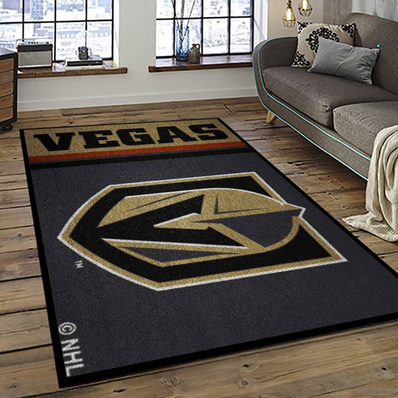 Vegas Golden Knights Rug Vegas Golden Knights Carpet Living Room Area Rug Indoor Outdoor Rugs