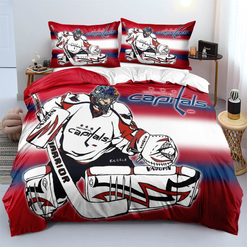 Washington Capitals Bed Set Quilt Sets Quilts Bedroom Bedding Set