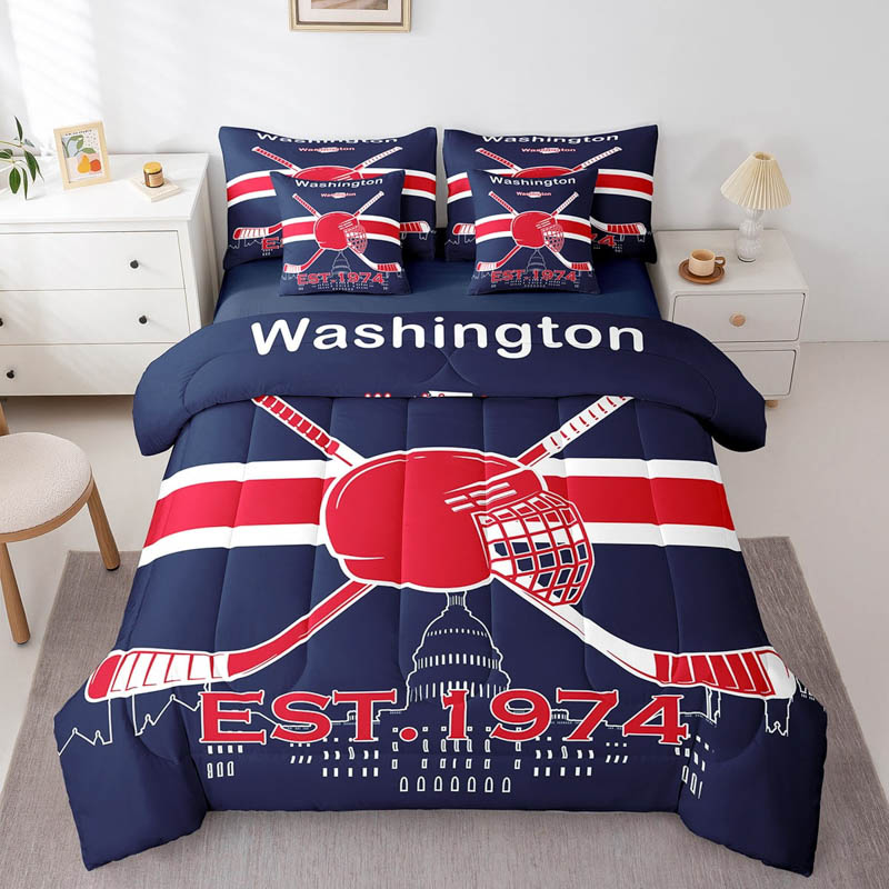 Washington Capitals Bed Sets Quilt Sets Quilts Bedroom Bedding Set
