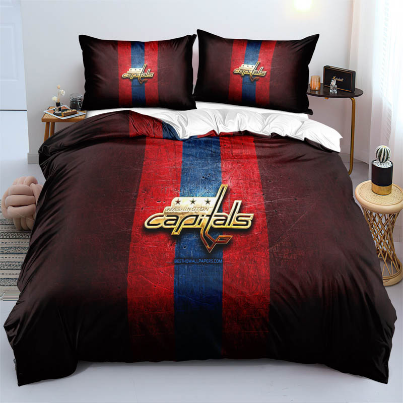 Washington Capitals Bedding Sets Quilt Set Quilt Bedroom Bedding Set