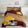 washington commanders bed sets quilt sets quilts bedroom bedding set v1 washington commanders bed sets quilt sets quilts bedroom bedding set v1