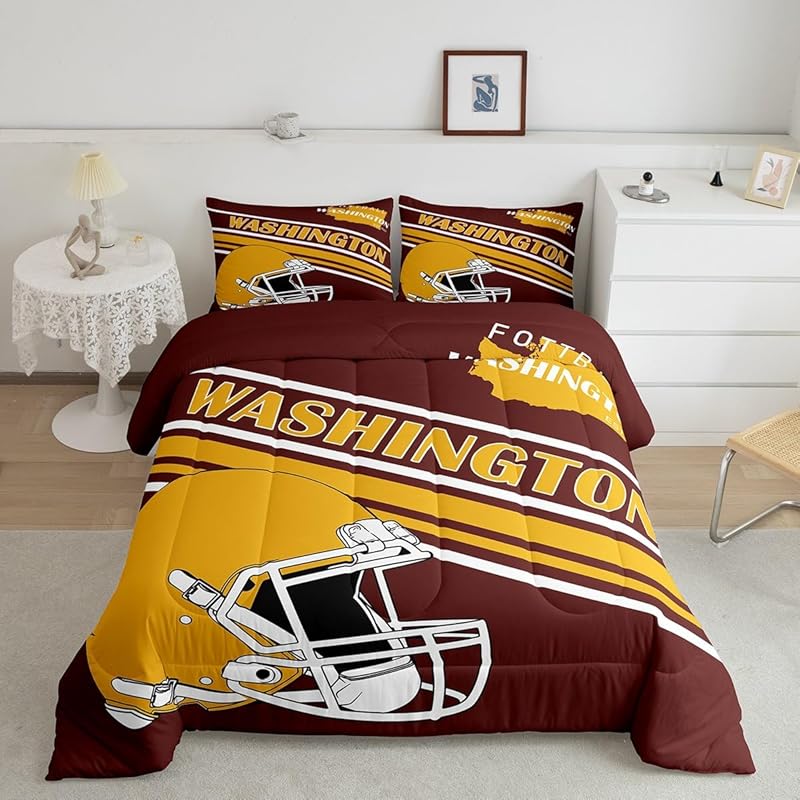 Washington Commanders Bed Sets Quilt Sets Quilts Bedroom Bedding Set