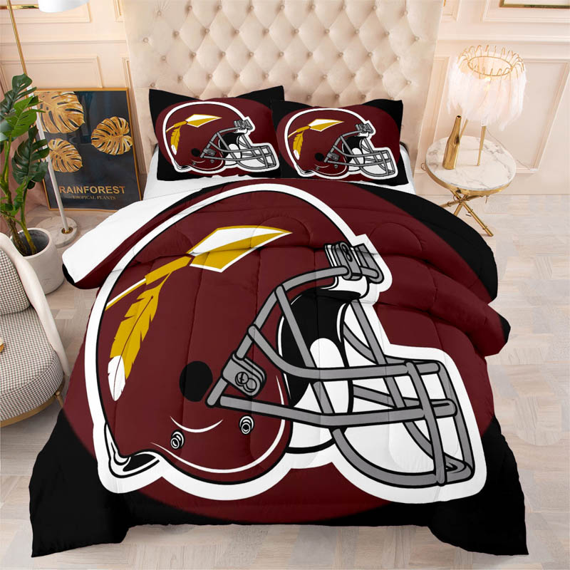 Washington Commanders Bedding Set Quilt Set Quilt Bedroom Bedding Set