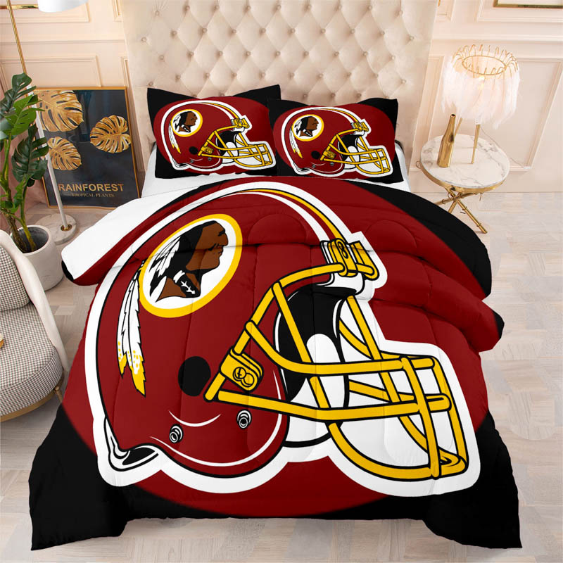 Washington Commanders Bedding Set Quilt Set Quilt Bedroom Bedding Sets