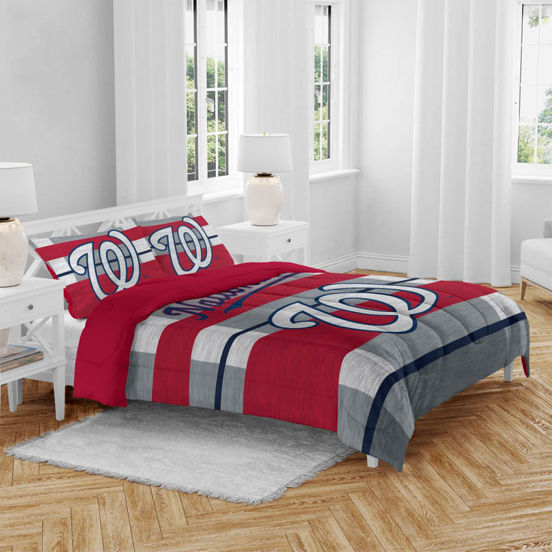 Washington Nationals Bedding Set Quilt Set Quilts Bedroom Bedding Sets