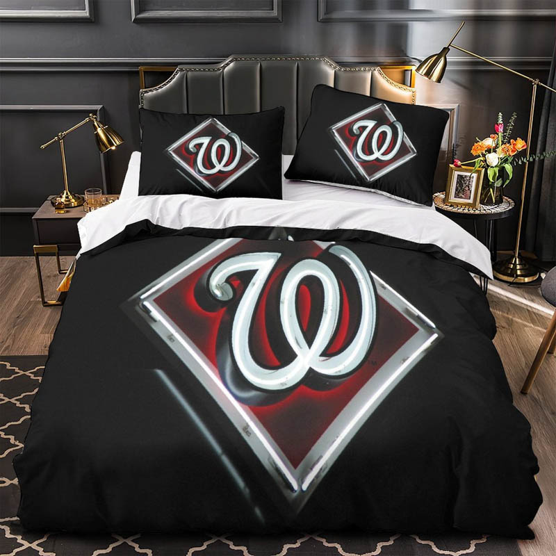 Washington Nationals Bedding Set Quilt Sets Quilt Bedroom Bedding Set