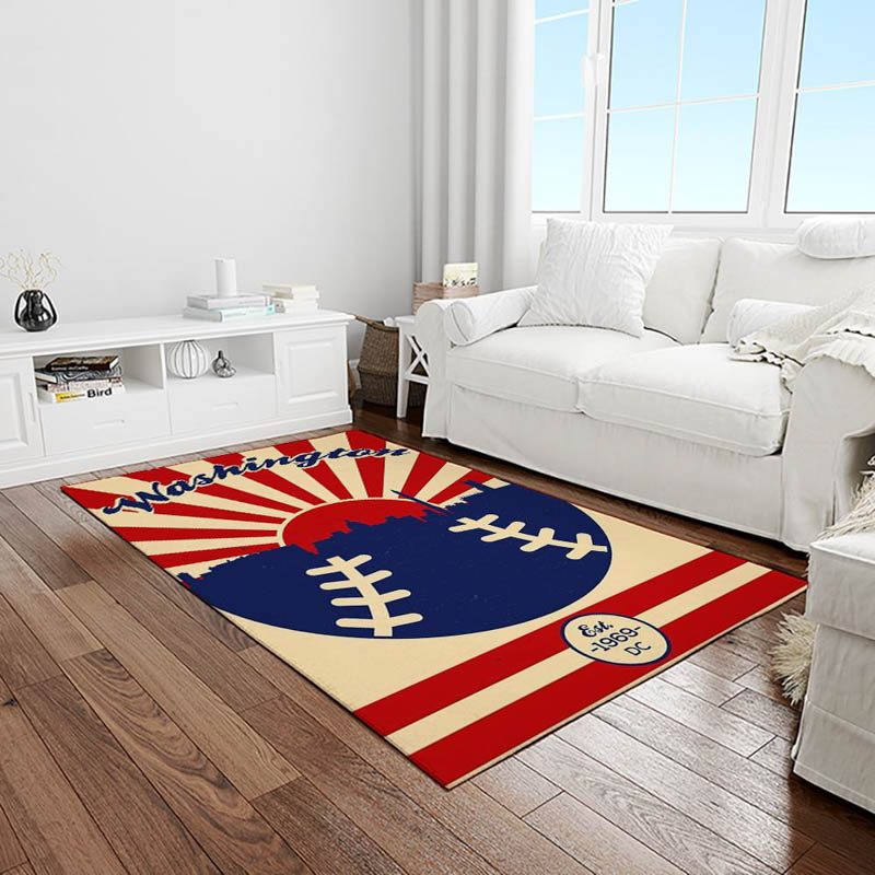 Washington Nationals Rug Washington Nationals Carpet Dining Room Rug Indoor Rug