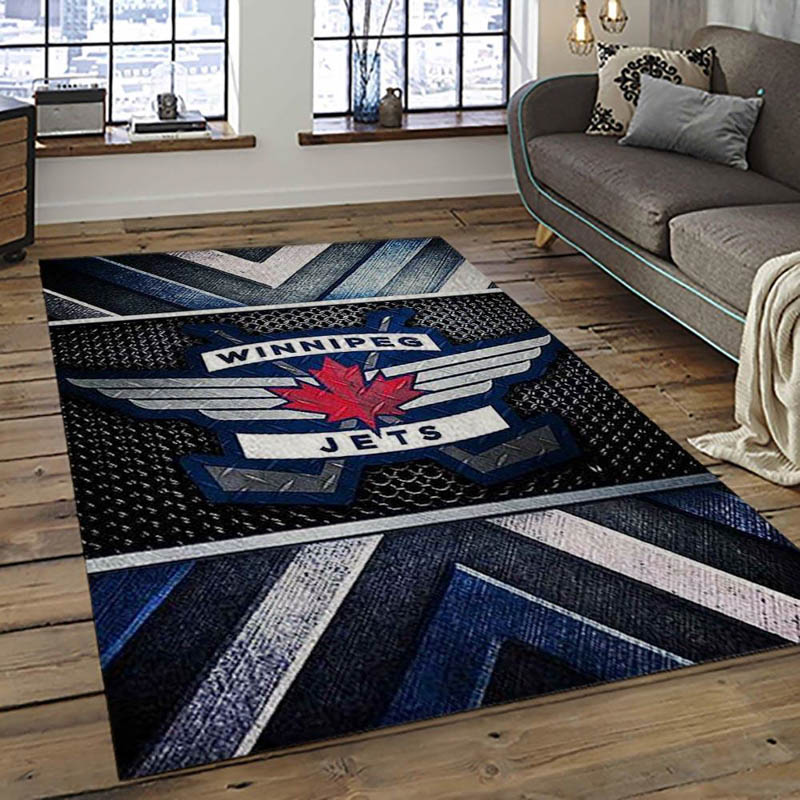 Winnipeg Jets Area Rug Winnipeg Jets Carpet Kitchen Rug Indoor Rug