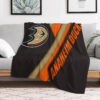 anaheim ducks blankets fleece blanket throw blanket plush blankets v1