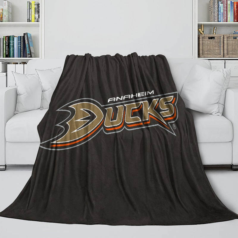 Anaheim Ducks Blankets Fleece Blanket Throw Blankets Plush Blankets