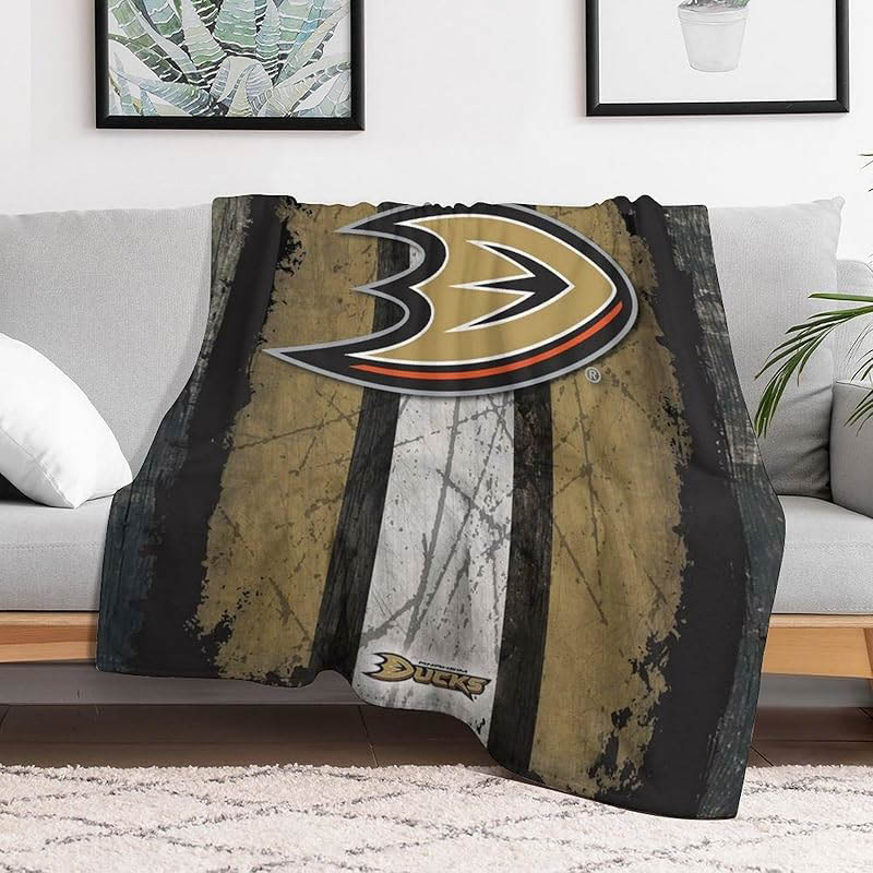 Anaheim Ducks Blankets Fleece Blankets Throw Plush Blanket