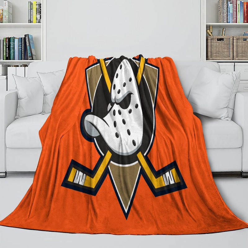Anaheim Ducks Blankets Fleece Blankets Throw Plush Blankets