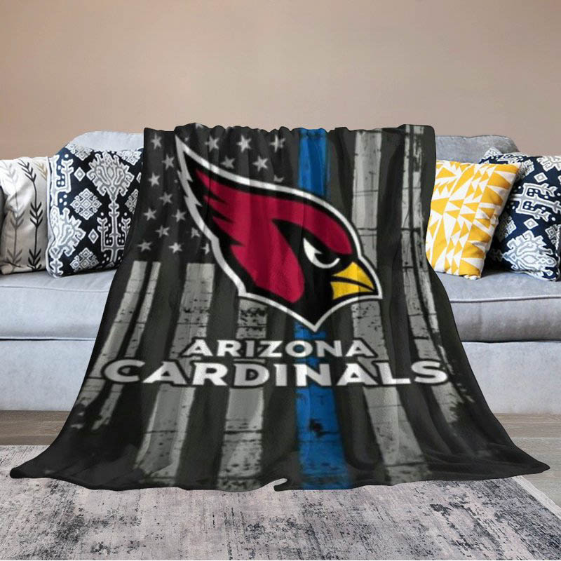 Arizona Cardinals Blanket Fleece Blanket Throw Blankets Plush Blanket