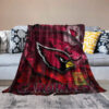 arizona cardinals blanket fleece blankets throw blankets plush blankets v21