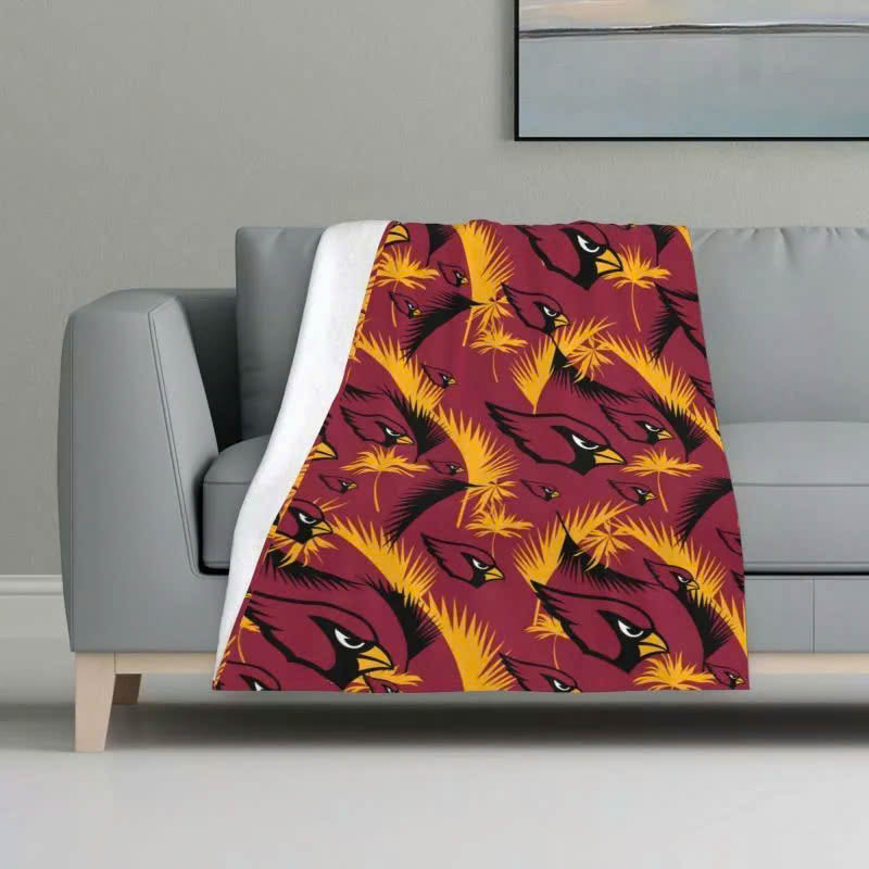 Arizona Cardinals Blankets Fleece Blanket Throw Blankets Plush Blankets