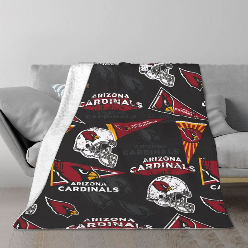 Arizona Cardinals Blankets Fleece Blankets Throw Plush Blanket