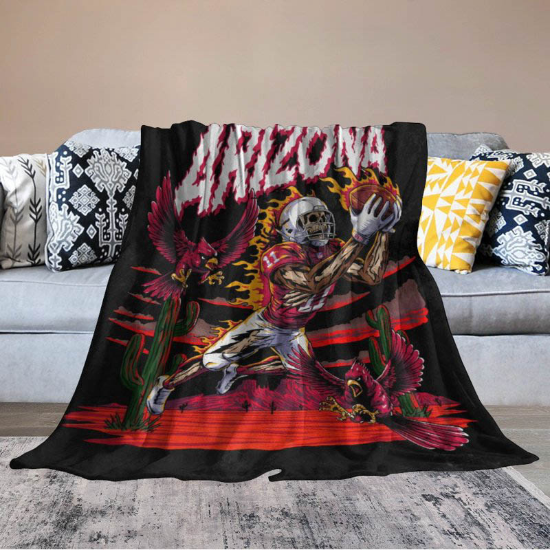 Arizona Cardinals Blankets Fleece Blankets Throw Plush Blankets
