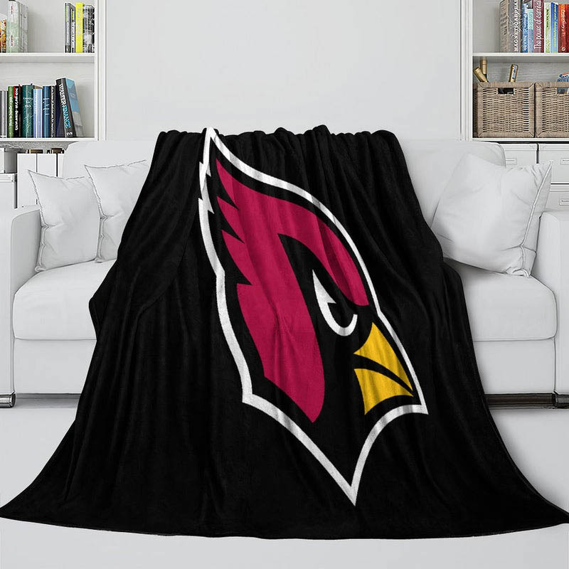 Arizona Cardinals Blankets Sherpa Blankets Throw Blankets Plush Blankets